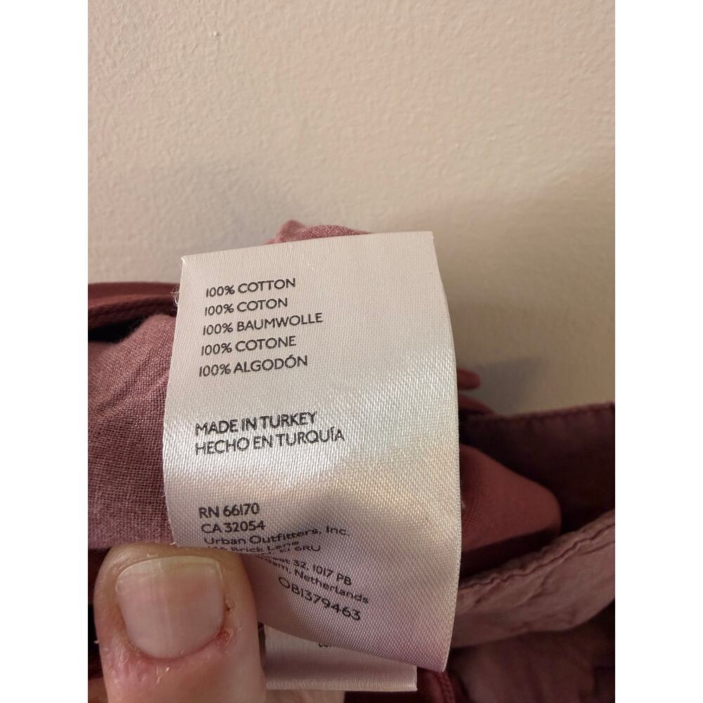 NWT Free People We The Free Cya Later Skate Trouser Pants Wine 100% Cotton 6 - Picture 9 of 9
